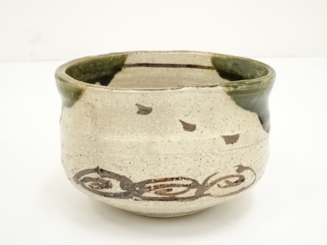 道具 ] - 道具 松本鉄山造 織部茶碗（共箱） | ネットショップ圭